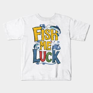 Fisch Me luck Kids T-Shirt